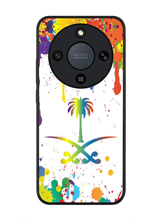 For Honor X9d / Magic8 Lite / X70 Case,Slim fit Camera Protection, Shockproof Thin Phone cover  - Colorful Saudi